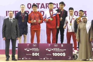 Cebuano lifter Ceniza takes silver in World Grand Prix II in Qatar