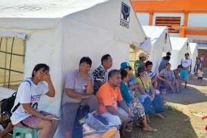 632 families still in evacuation centers in quake-hit Hinatuan town 