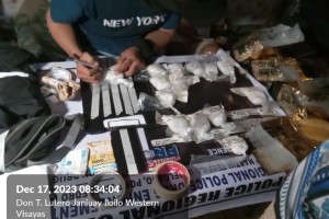 P40.8-M shabu seized in drug bust operation in Iloilo town