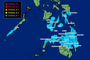 Parts of PH under signal no. 1 as 'Kabayan' weakens 