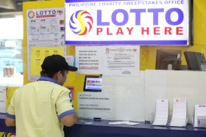 PCSO logs P265-M 1-day total sales, highest in 5 years