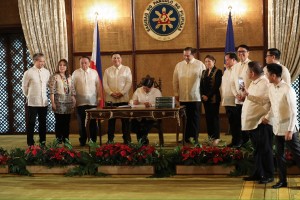 Marcos inks P5.768-T 2024 national budget