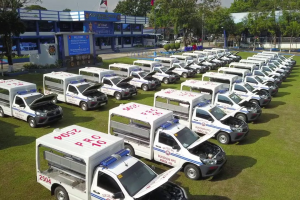 NorMin police provides patrol vehicles to 5 provinces