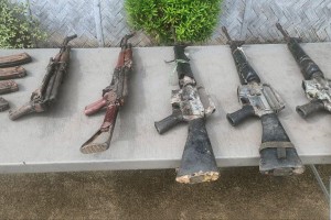NPA arms cache found in upland Samar village