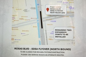 Roxas Blvd-EDSA flyover northbound closed Dec. 26-30