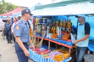 E. Visayas police step up watch vs. banned firecrackers