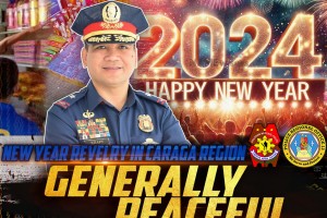 Firecracker regulations help in peaceful Caraga New Year revelry