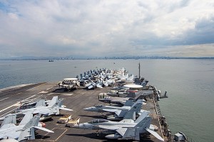 US aircraft carrier Carl Vinson arrives in PH