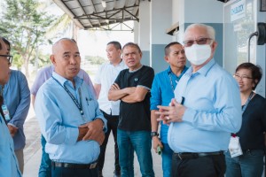 Batangas leadership studying operations of various fish ports