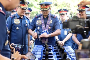 PNP acquires P485-M firearms, mobility assets