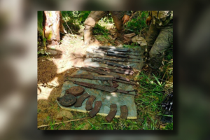 Army unearths NPA’s high-powered firearms in Samar