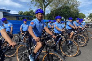 Bike patrollers boost police presence in Albay