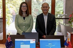 Australia donates 5 training software-equipped laptops to OTS