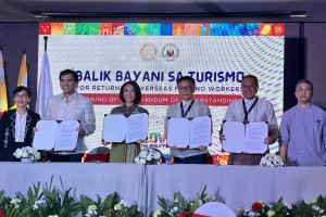 DMW, DOT partner to provide OFWs opportunities in local tourism