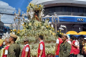 Marcos to Sto. Niño devotees: Spread messages of hope, love, joy