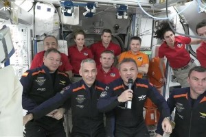Ax-3 crew welcomed at International Space Station