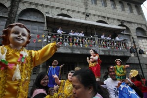 Parish distances itself from half-naked men's feast dance