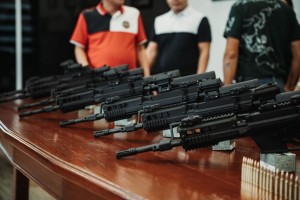 Bago City police SWAT team gets firepower boost