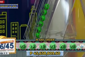 Ticket sold in Cavite wins P45.6-M Mega Lotto jackpot