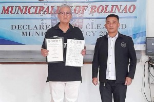 Bolinao town in Pangasinan gets drug-cleared certification