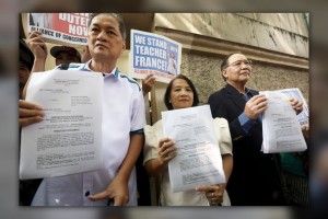 Solon asks DOJ to review QC court ruling on grave threats raps