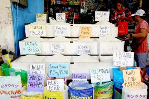 DA sees drop in rice prices as peak harvest season nears