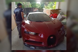 Owner surrenders smuggled Bugatti sports car to BOC