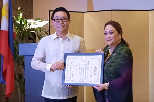 Filipino chef recognized for advancing PH-Japan culinary ties