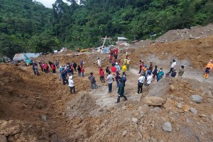 Davao Oro landslide death toll reaches 55