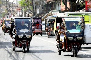 E-bikes, e-trikes banned on nat’l roads starting April