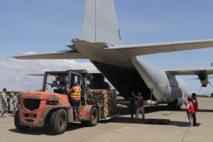 US Marine Corps planes complete delivery of relief packs to Davao Oro