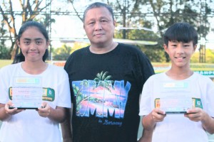 Cua, Go shine in Davao del Norte tennis tourney