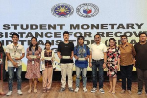 Agusan Norte college students get over P1-M cash grant