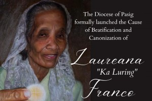 Diocese of Pasig pushes for beatification of ‘Ka Luring’
