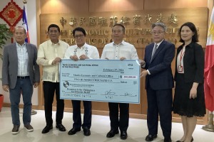 Taiwan donates P11.2-M for disaster relief in flood-hit Davao