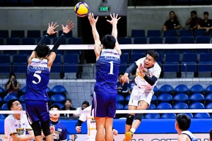 NU downs Adamson for 2nd win in UAAP men's volleyball