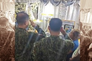 Cop killed in Bohol encounter honored