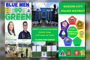QC police camp turns 'green' to back environmental conservation push