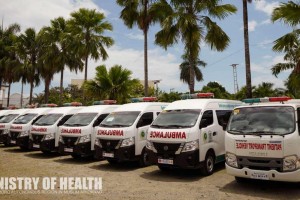 BARMM turns over PHP24.7-M ambulances, health aid