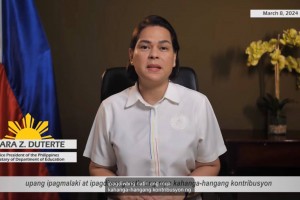 VP Sara: Uphold protection of women vs. insurgency, violence