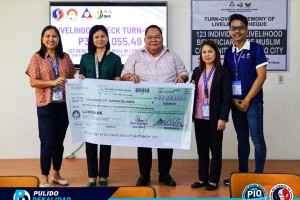 Surigao City gets P3.6-M livelihood support fund from DOLE