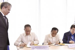 Gov’t agencies ink 'Trabaho Para sa Bayan Act' implementing rules