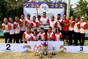 PH lawn bowlers shine in Asian Championships