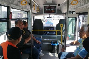 BFP-Bacolod brings fire safety awareness campaign to modern jeepneys