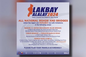 DPWH: 3 Cordillera roads have limited access to motorists
