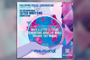 PHLPost launches int’l letter-writing contest for young people