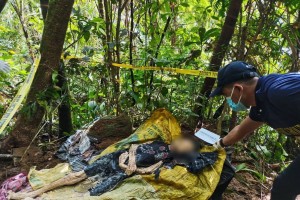 Remains of ‘missing’ rebel exhumed in S. Leyte