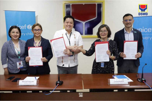 DSWD, UNICEF sign pact for more effective disaster response