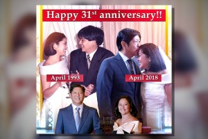 First Couple marks 31st wedding anniversary