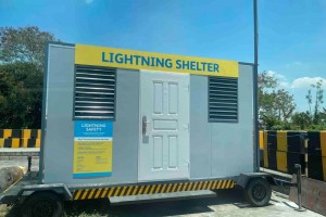 Cebu Pacific installs lightning shelters at NAIA